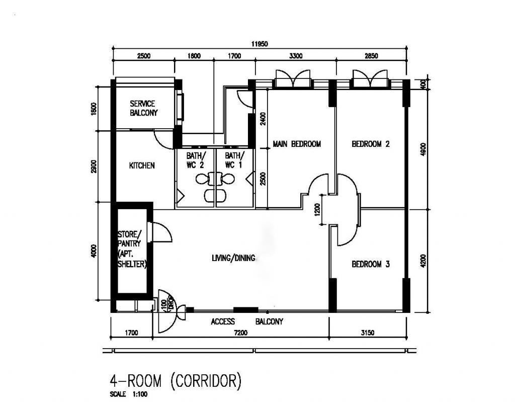 Blk 145 Rivervale Drive (Sengkang), HDB 4 Rooms #84045492